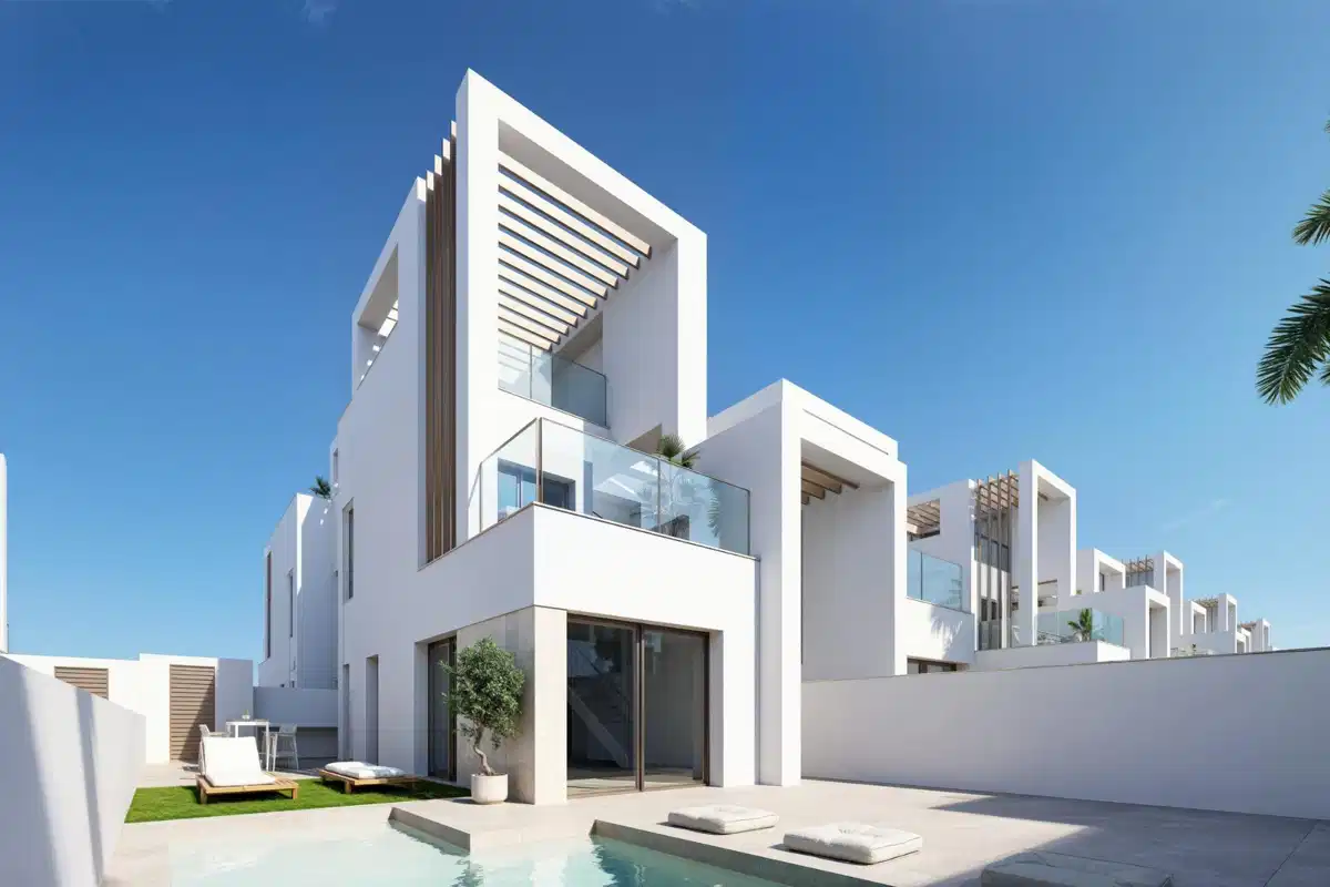 3-Bedroom, 2-Bathroom Modern Villas with Private Pool at Serena Golf, Los Alcazares