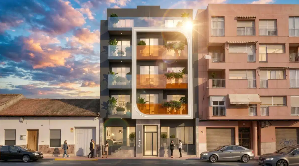 2-Bedroom, 1-Bathroom Modern Apartment with Private Terrace in Central Guardamar del Segura