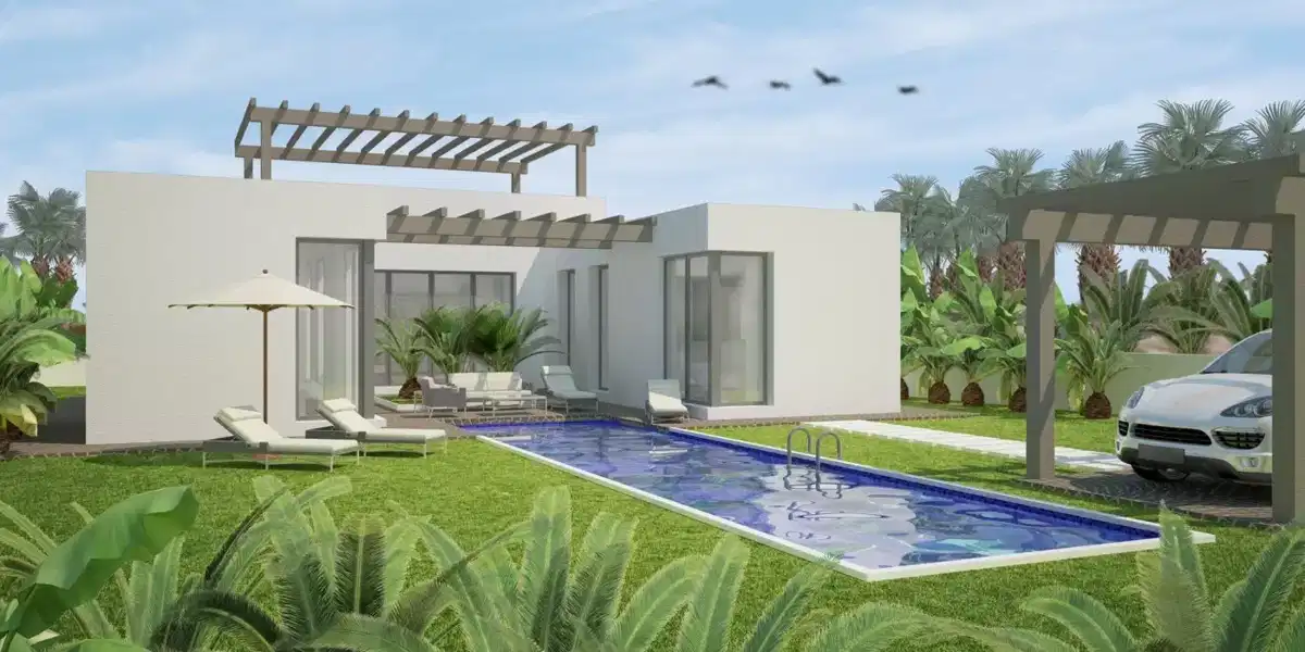 3-Bedroom, 2-Bathroom Modern Villa with Private Pool and Mediterranean Garden in Benijófar