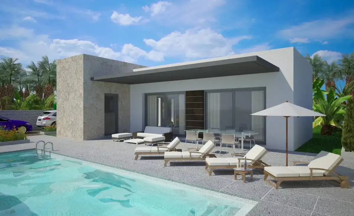 3-Bedroom, 3-Bathroom Modern Villa with Private Pool and Garden in Benijófar