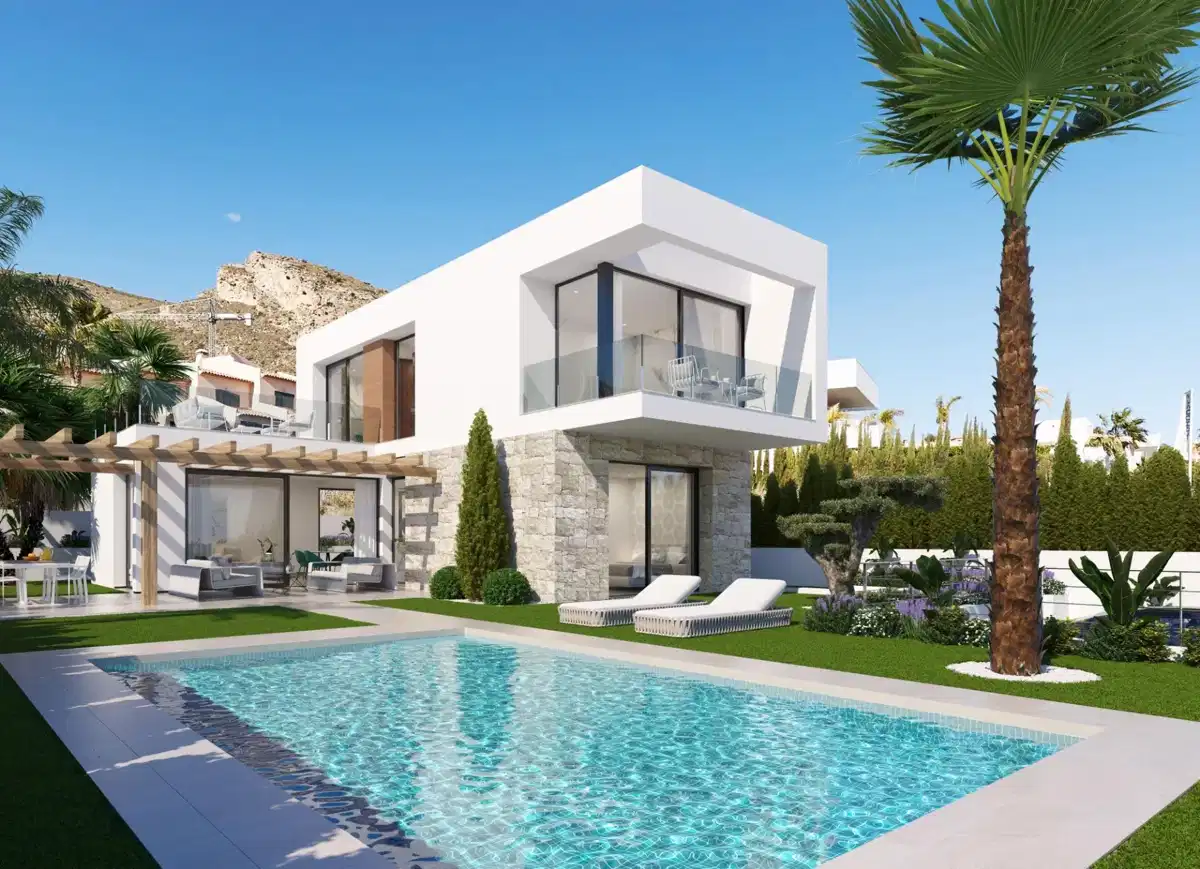3-Bedroom, 3-Bathroom Modern Villa with Sea and Mountain Views in Finestrat