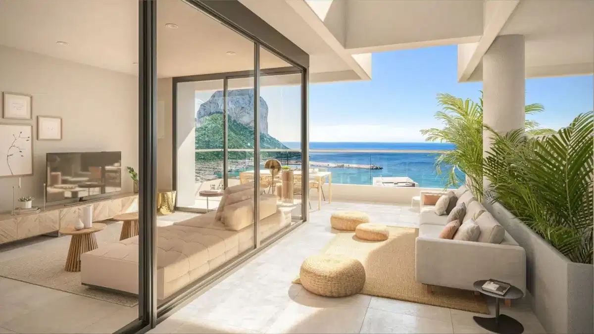 2-Bedroom, 2-Bathroom Apartment with Sea Views and Exceptional Amenities in Calpe