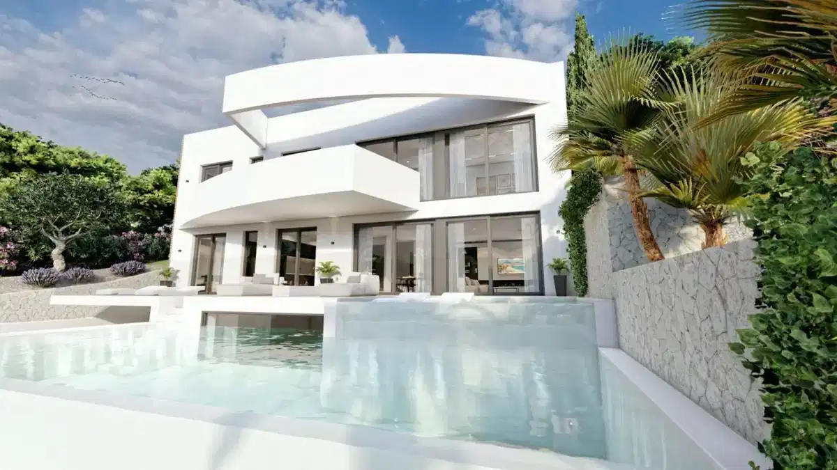 4-Bedroom, 5-Bathroom Luxury Villa with Panoramic Sea and Mountain Views in Altea