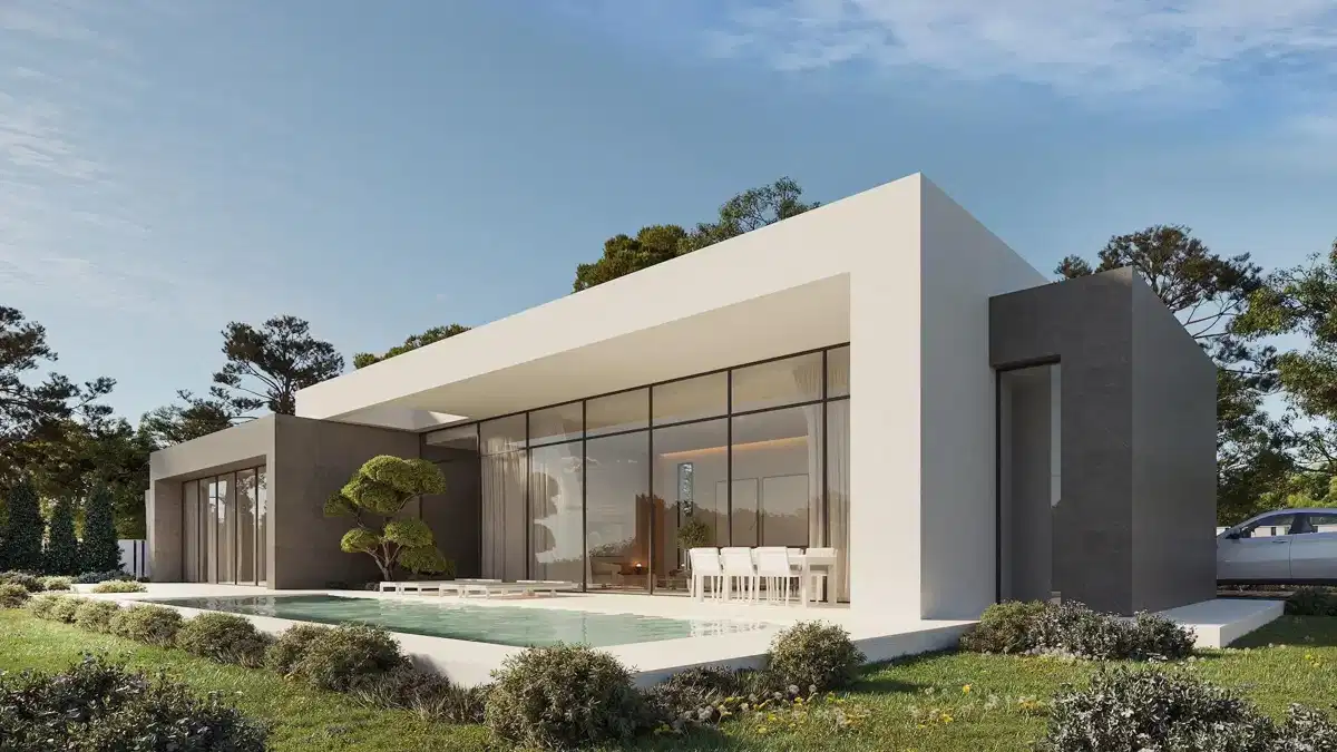 3-Bedroom, 4-Bathroom Modern Villa with Pool and Smart Home Features in Calpe