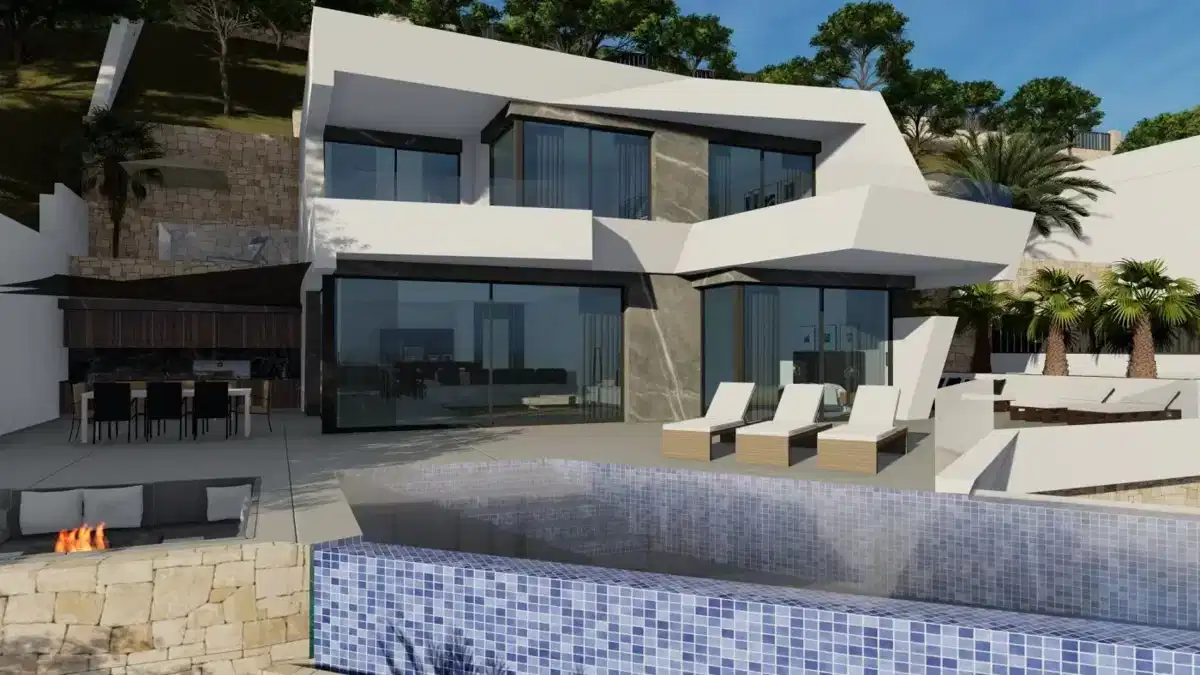 4-Bedroom, 5-Bathroom Luxury Villa with Panoramic Views in Calpe