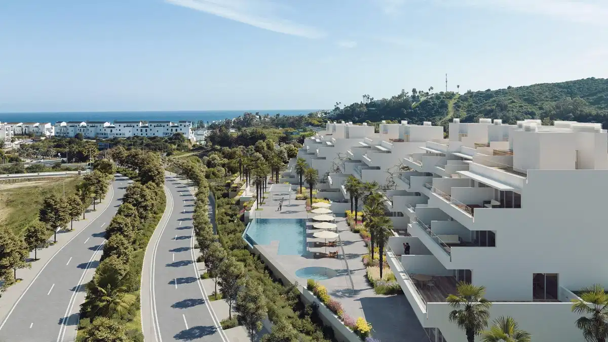 2-Bedroom, 2-Bathroom Apartment with Infinity Pool, Gym, and Sauna in Estepona