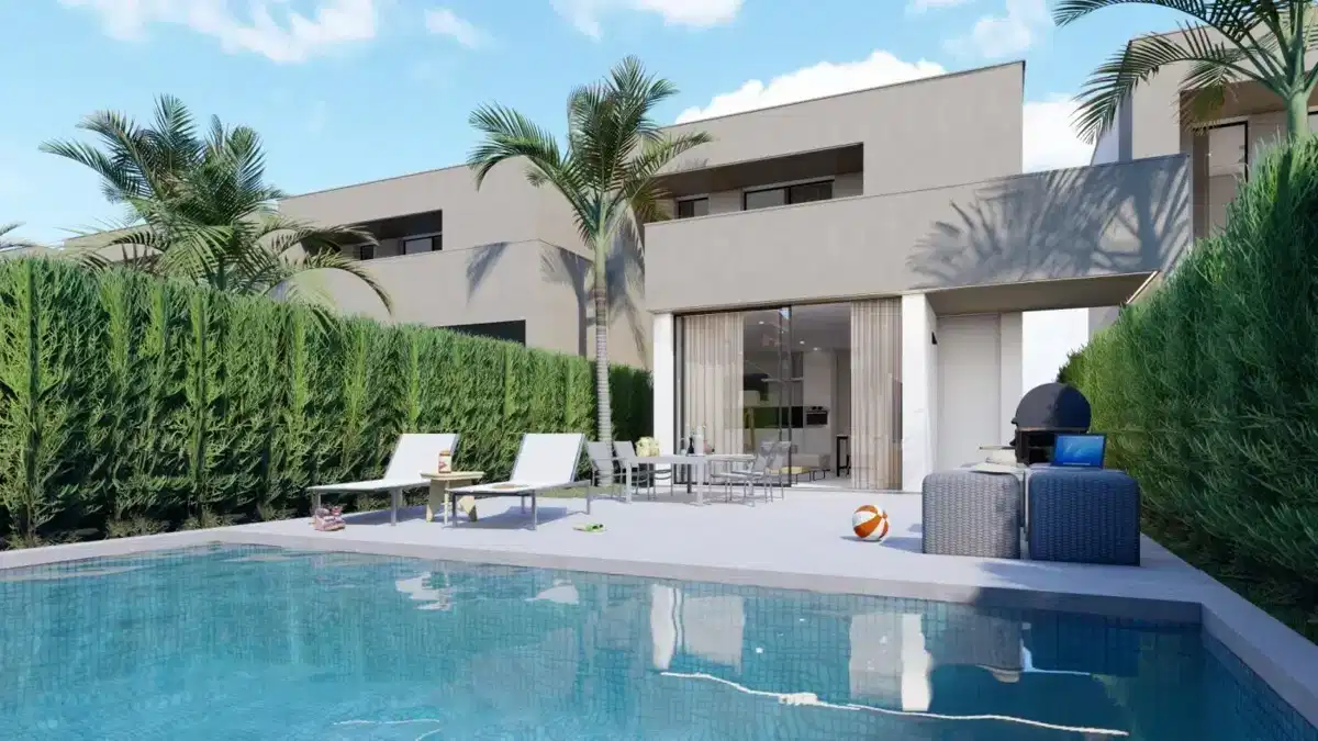 3-Bedroom, 3-Bathroom Modern Villa 200m from the Beach in Los Urrutias, Murcia