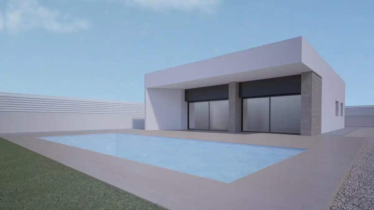 3-Bedroom, 2-Bathroom Modern Villa with Private Garden and Pool in La Romana, Aspe