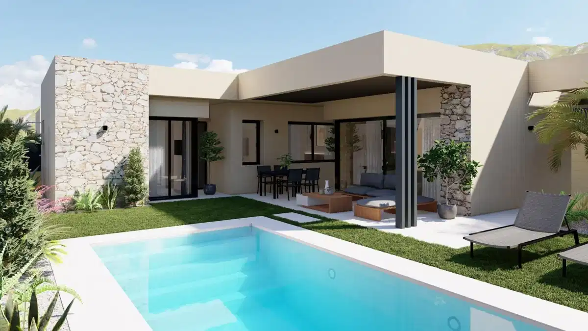 3-Bedroom, 3-Bathroom Villa in Altaona Golf Resort, Murcia