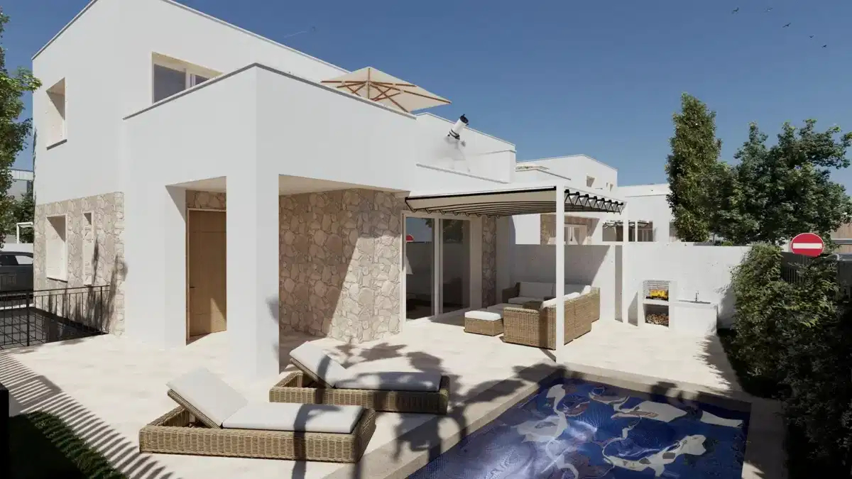 3-Bedroom, 3-Bathroom Modern Villa with Basement and Solarium in Hondón de las Nieves