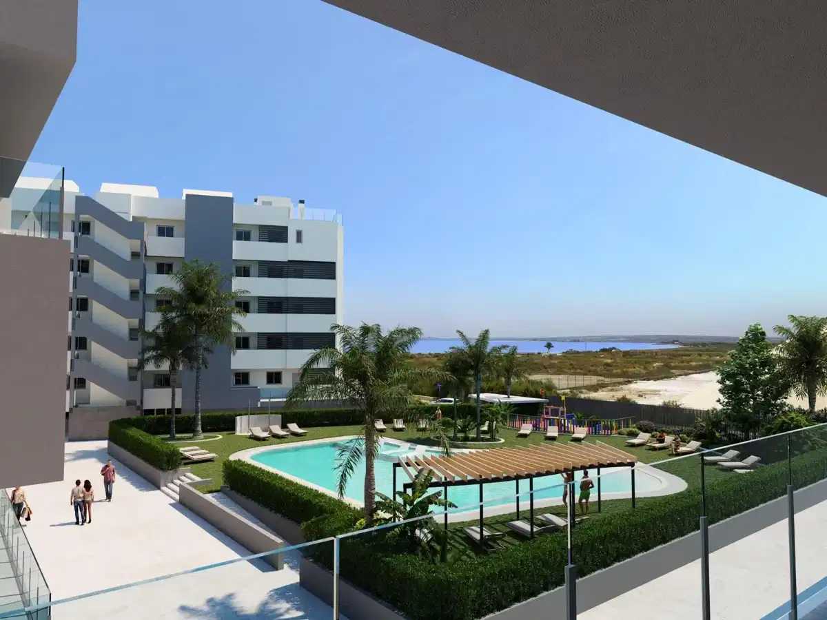 3-Bedroom, 2-Bathroom Modern Apartment in Gated Santa Pola Complex