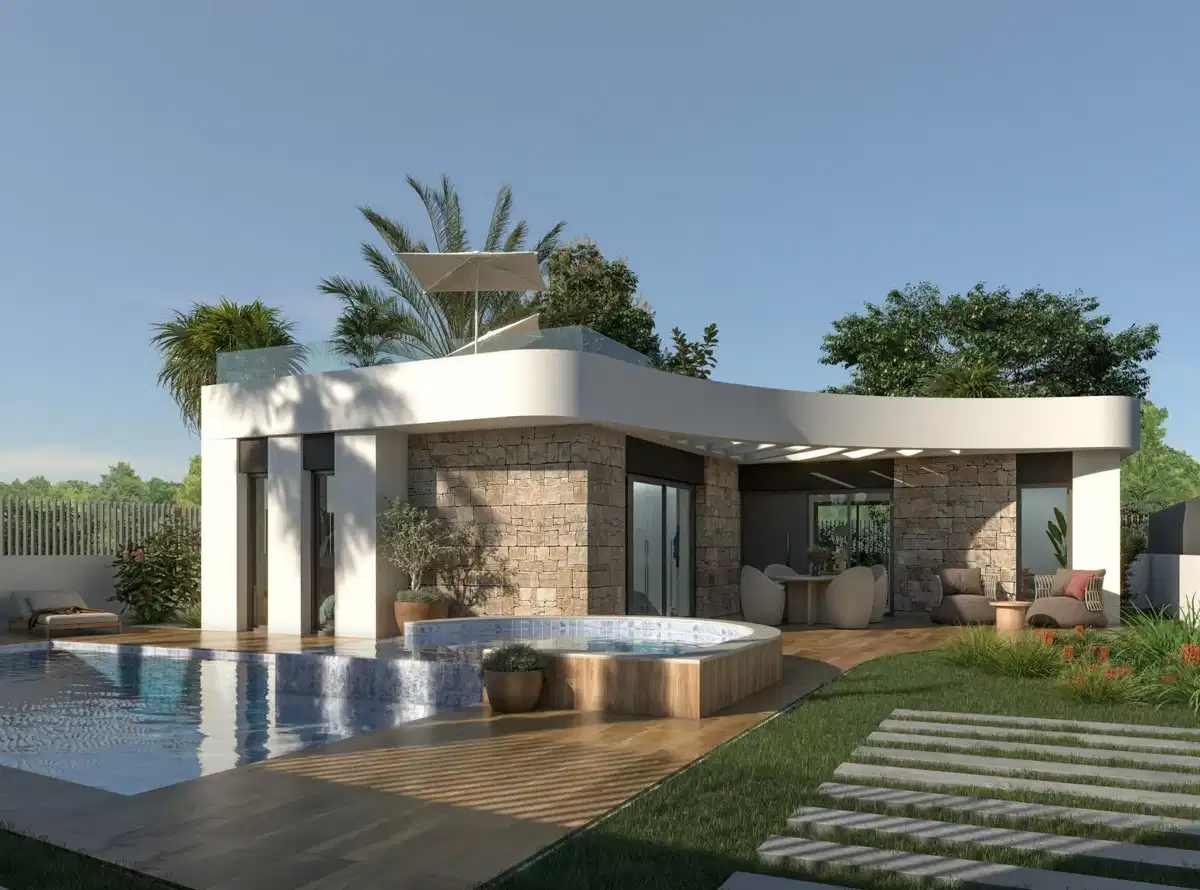 3-Bedroom, 3-Bathroom Villa in Los Montesinos with Solarium and Terrace