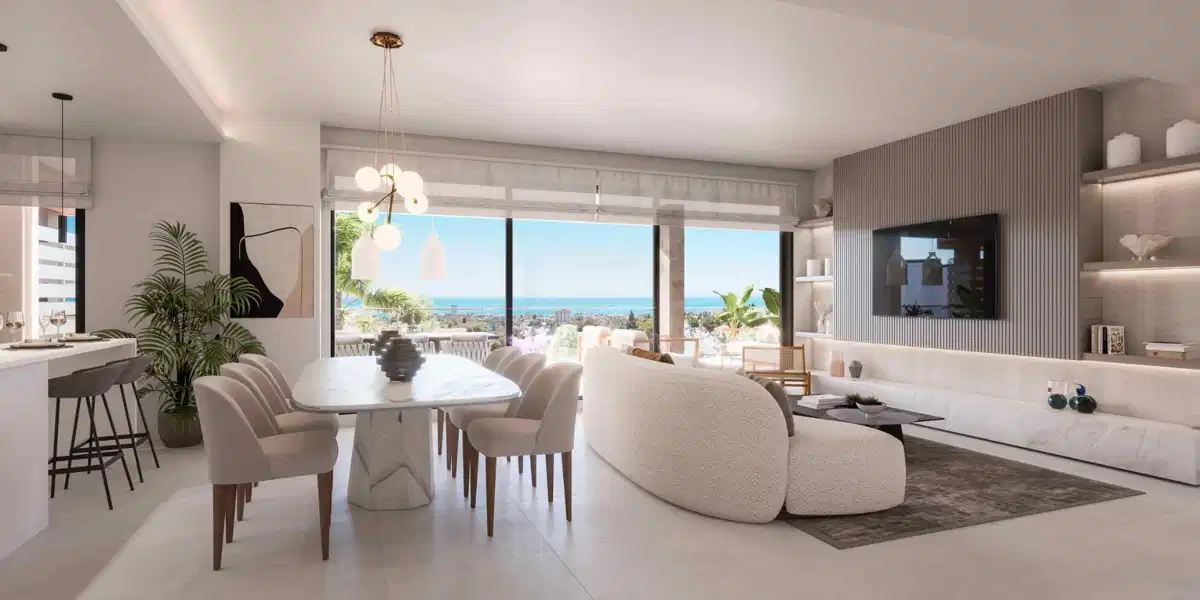2-Bedroom, 2-Bathroom Apartment with Expansive Terraces and Sea Views in Altos de los Monteros