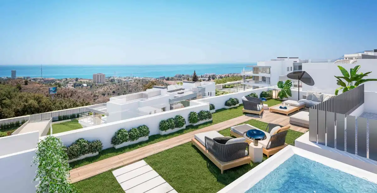 3-Bedroom, 2-Bathroom Penthouse with Expansive Terraces and Sea Views in Altos de los Monteros