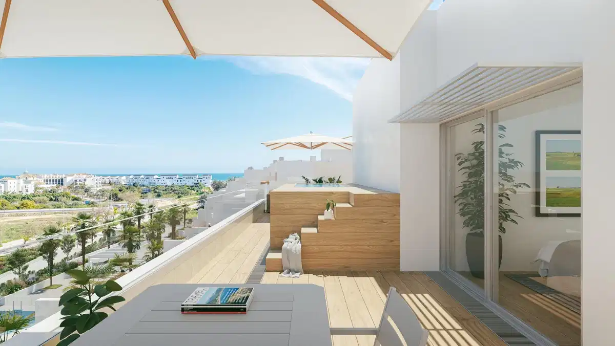 3-Bedroom, 2-Bathroom Penthouse with Sea Views and Exceptional Amenities in Estepona