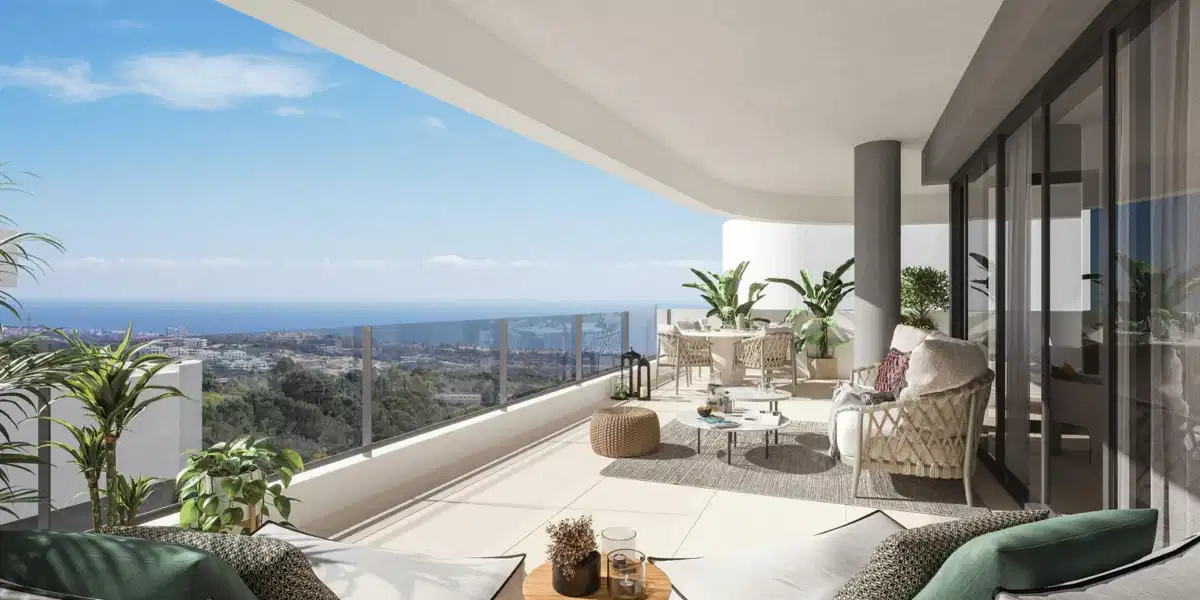 2-Bedroom, 2-Bathroom Apartment with Large Terraces and Communal Facilities in Marbella