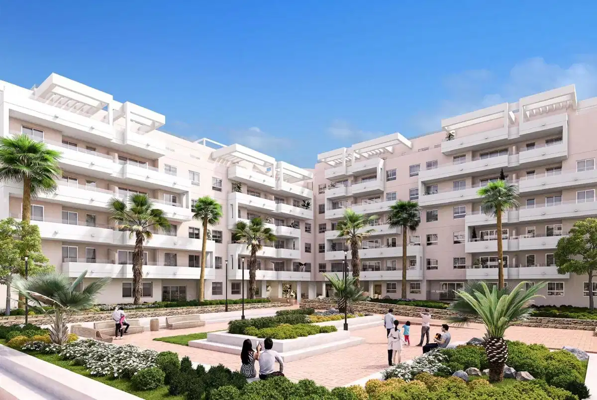 2-Bedroom, 2-Bathroom Modern Apartment with Rooftop Pool and Panoramic Views in Nueva Andalucía