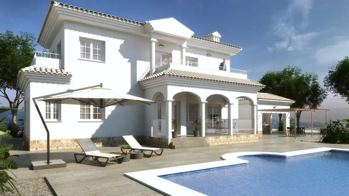 4-Bedroom, 3-Bathroom Villa with Customizable Design and Scenic Views in Pinoso