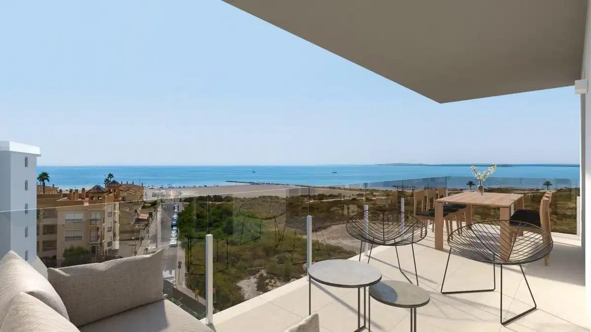 3-Bedroom, 2-Bathroom Penthouse in Modern Gated Complex, Santa Pola