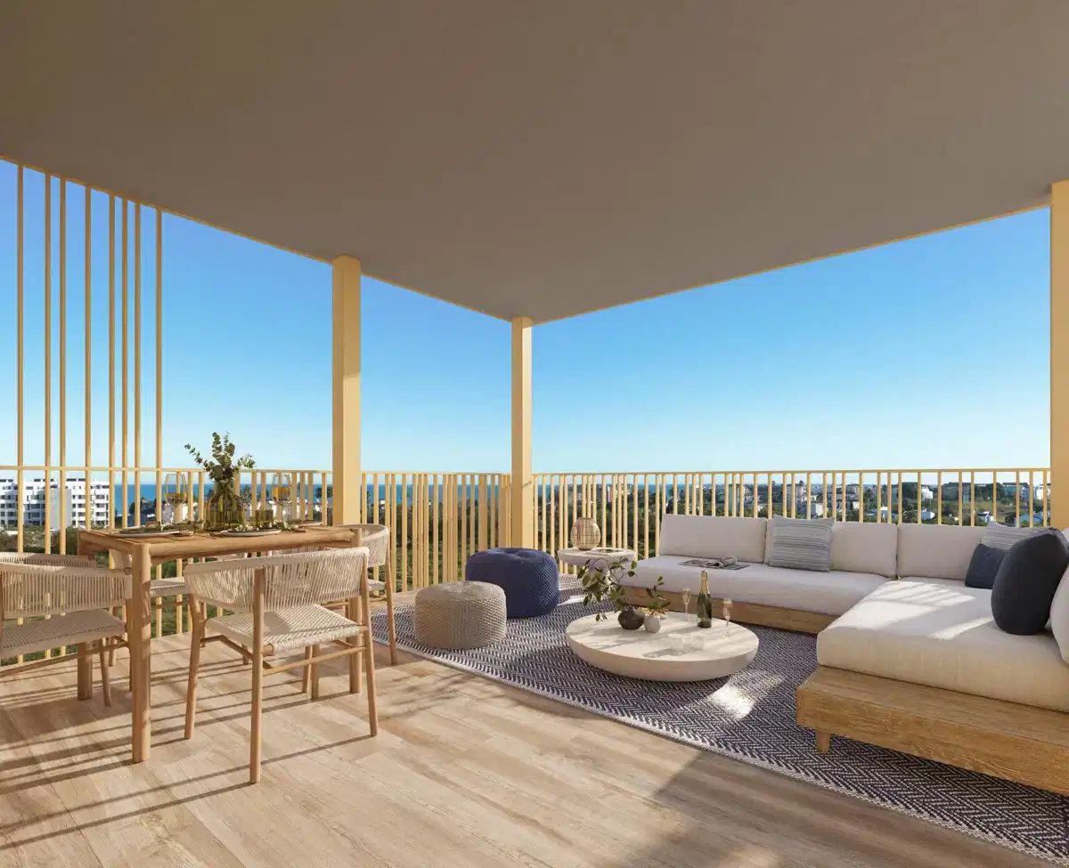 1-Bedroom, 1-Bathroom Apartment with Expansive Terrace and Sustainable Features in El Vergel
