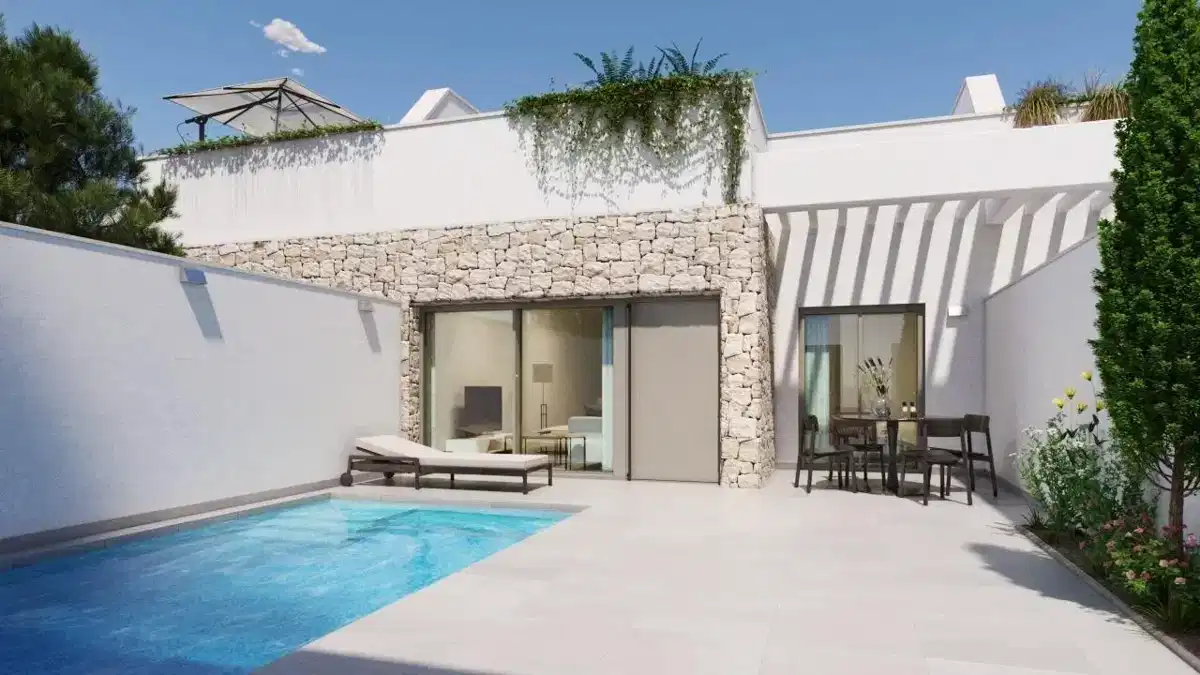 3-Bedroom, 2-Bathroom Semi-Detached Villa with Solarium in Pilar de la Horadada