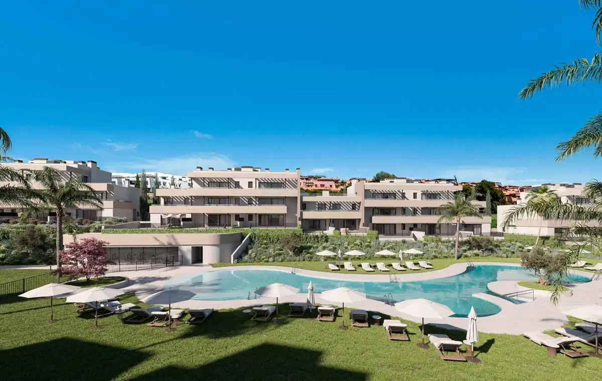 4-Bedroom, 3-Bathroom Ground Floor Apartment in Casares Costa with Spacious Terraces and Communal Pool