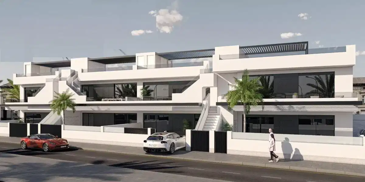 3-Bedroom, 2-Bathroom Modern Top Floor Bungalow with Private Pool in San Pedro del Pinatar