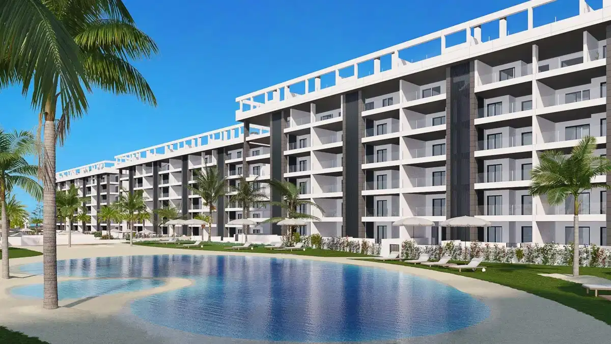 2-Bedroom, 2-Bathroom Apartment in Gated Complex 700m from La Mata Beach, Torrevieja