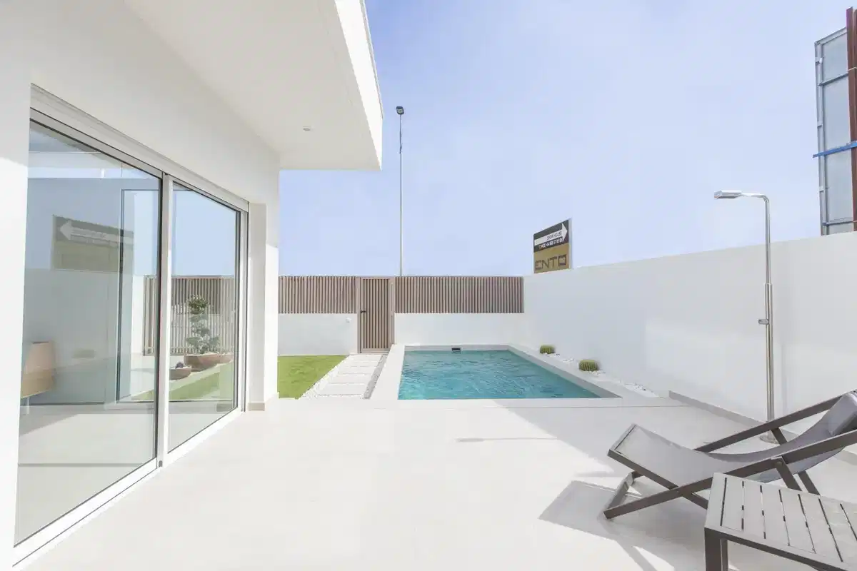 3-Bedroom, 3-Bathroom Villa with Private Garden and Pool in San Javier