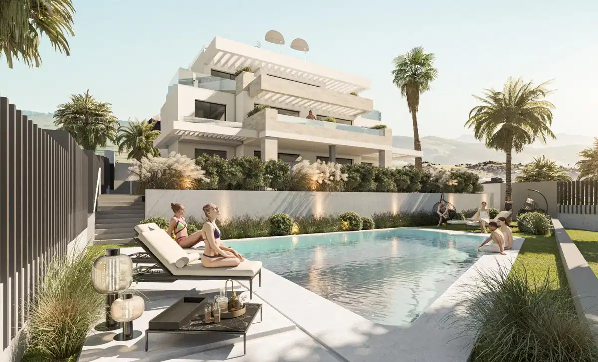 2-Bedroom, 2-Bathroom Luxury Apartment Near Estepona Beach with Panoramic Sea Views