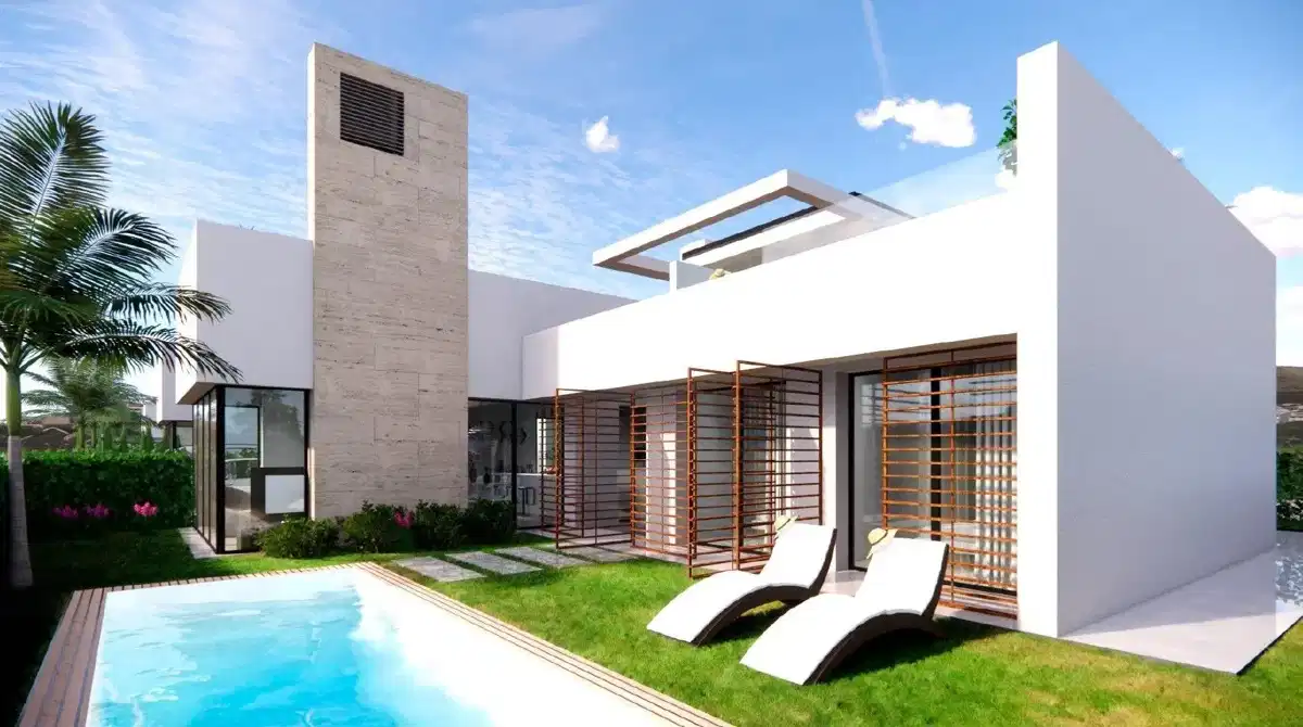 3-Bedroom, 3-Bathroom Villa with Private Pool and Solarium in Gated Murcia Resort