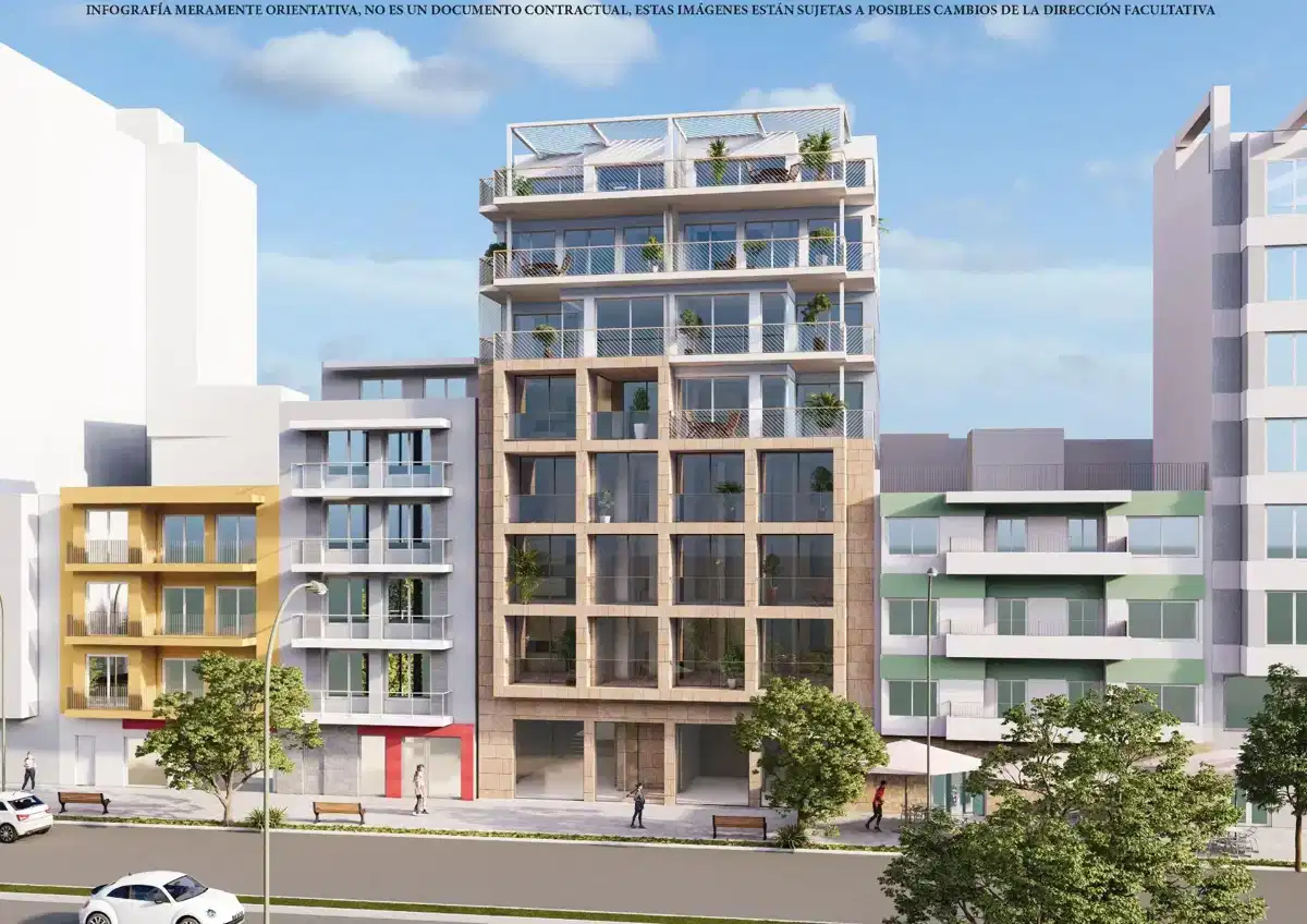 2-Bedroom, 2-Bathroom Modern Apartment in Central Villajoyosa with Terrace and Storage