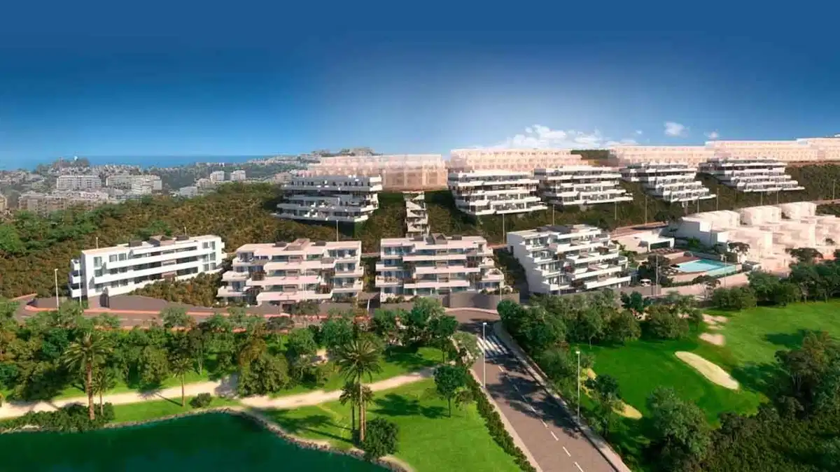 2-Bedroom, 2-Bathroom Apartment with Panoramic Sea Views in Las Lagunas de Mijas