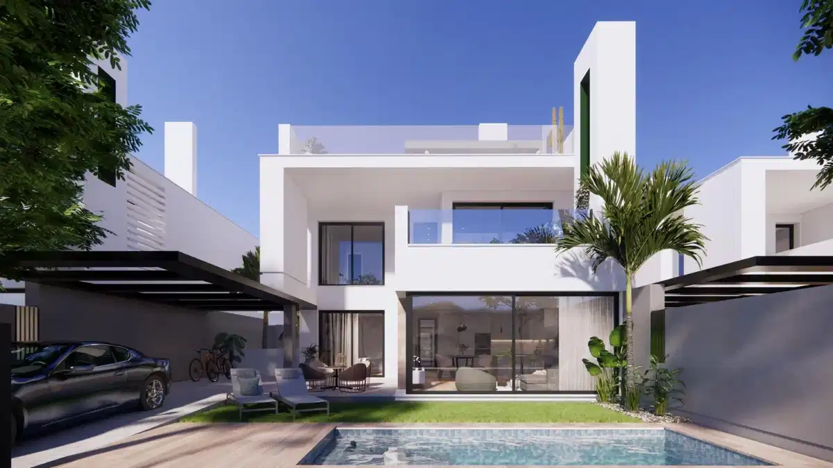 3-Bedroom, 3-Bathroom Luxury Villa with Solarium and Basement in Exclusive Murcia Resort