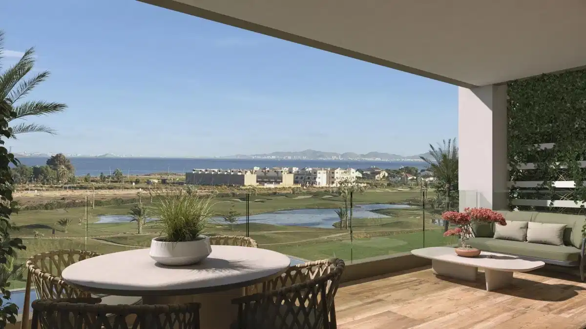 2-Bedroom, 2-Bathroom Penthouse in Frontline Golf Complex Near La Serena Golf, Los Alcázares