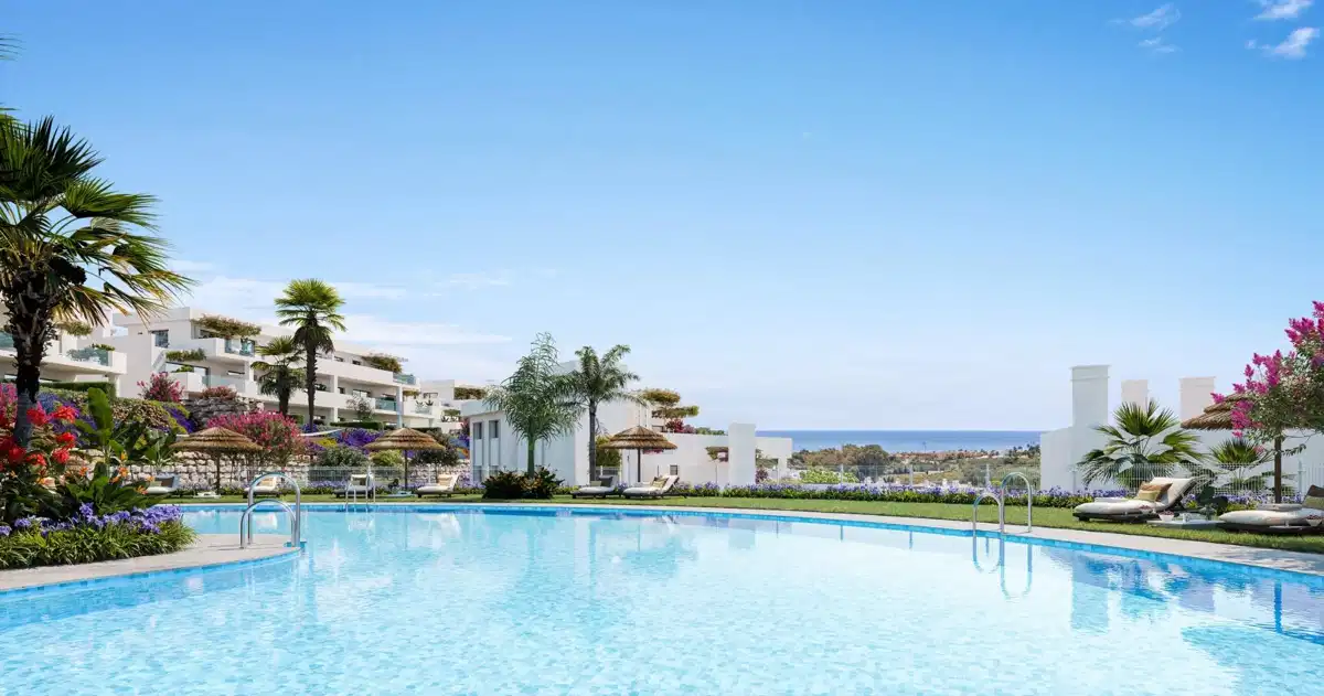 2-Bedroom, 2-Bathroom Apartment with Panoramic Golf and Sea Views in Casares Costa Golf Resort
