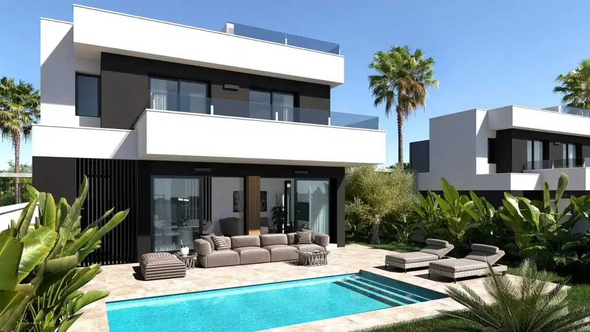 3-Bedroom, 3-Bathroom Villa with Private Pool and Solarium in Lo Marabú, Ciudad Quesada