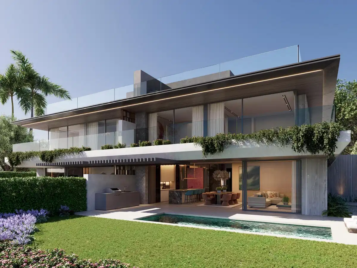 3-Bedroom, 3-Bathroom Luxury Semi-Detached Villas with Panoramic Sea and Golf Views in La Mairena