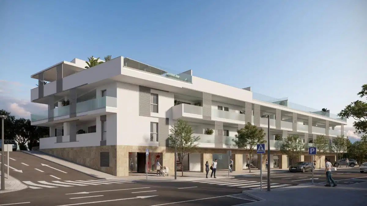 2-Bedroom, 2-Bathroom Apartment with Rooftop Pool and Gym in San Pedro de Alcántara