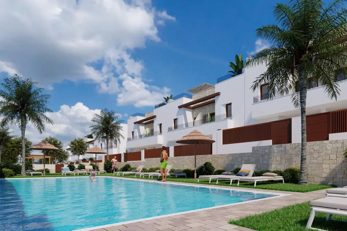 3-Bedroom, 3-Bathroom Townhouse with Solarium and Energy-Efficient Features in Vistabella Golf Resort