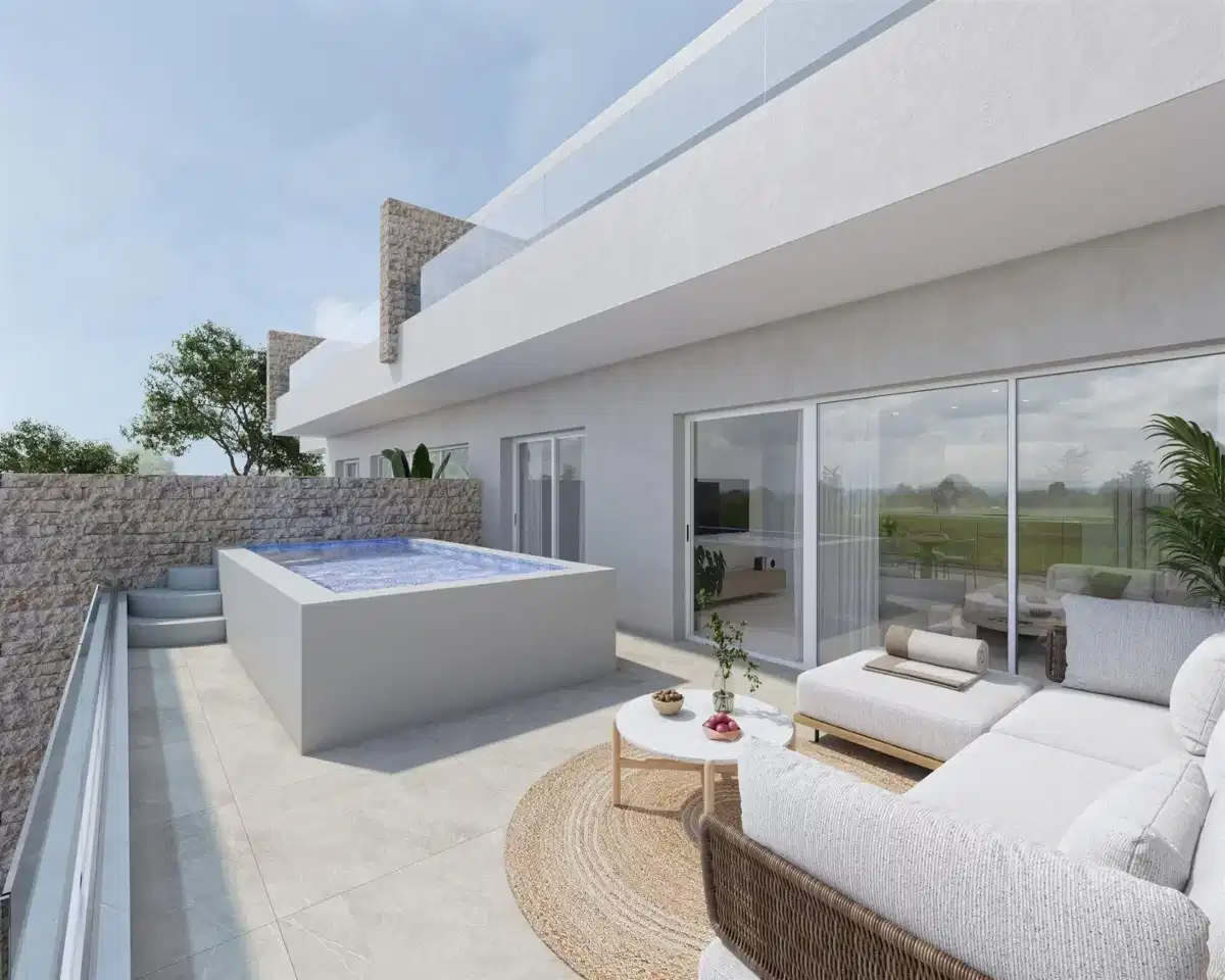 2-Bedroom, 2-Bathroom Top Floor Bungalow with Private Pool in Pilar de la Horadada