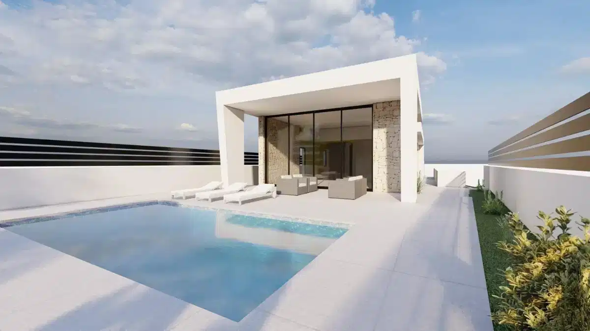 3-Bedroom, 2-Bathroom Modern Villa with Private Pool and Solarium in Los Balcones, Torrevieja