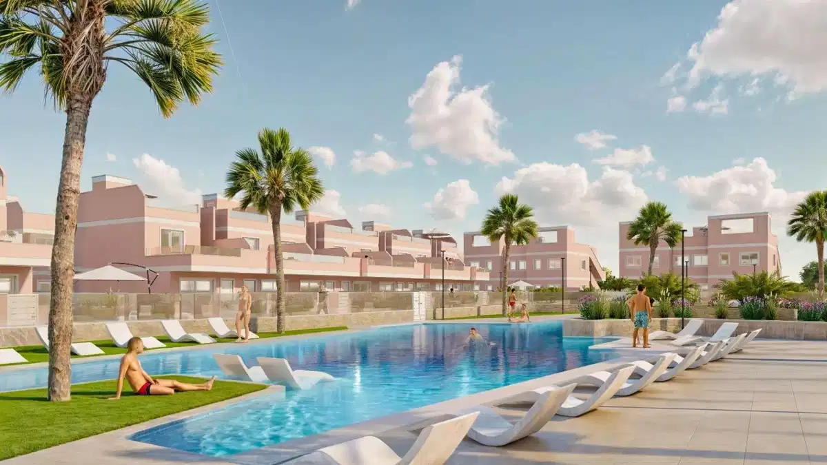 3-Bedroom, 2-Bathroom Top Floor Bungalow in Pilar de la Horadada with Private Solarium
