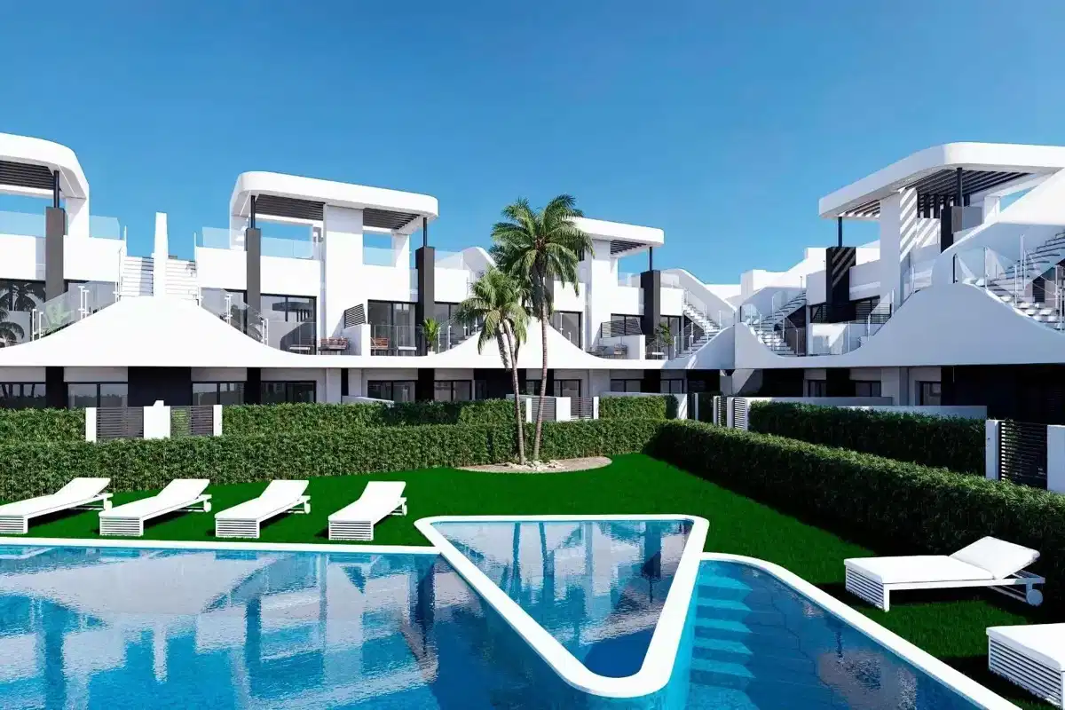 2-Bedroom, 2-Bathroom Contemporary Ground Floor Bungalow with Private Garden in San Fulgencio