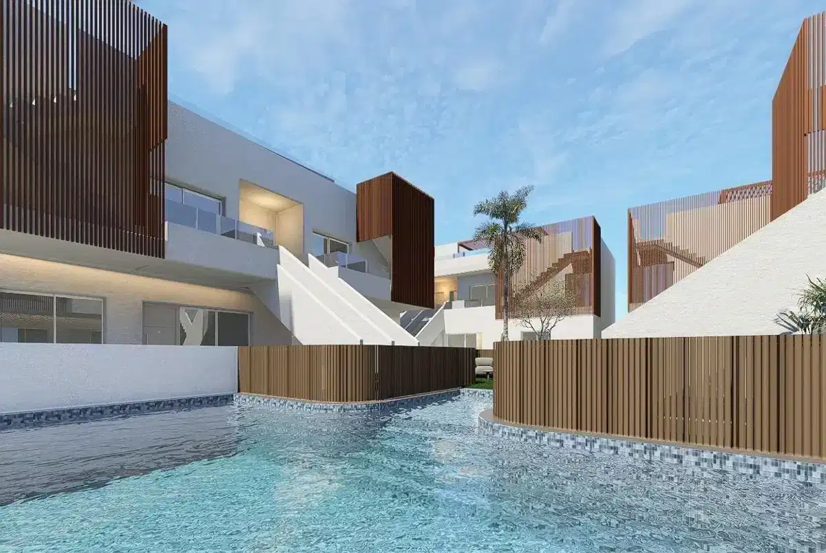 3-Bedroom, 2-Bathroom Modern Ground Floor Bungalow with Communal Pool in Pilar de la Horadada