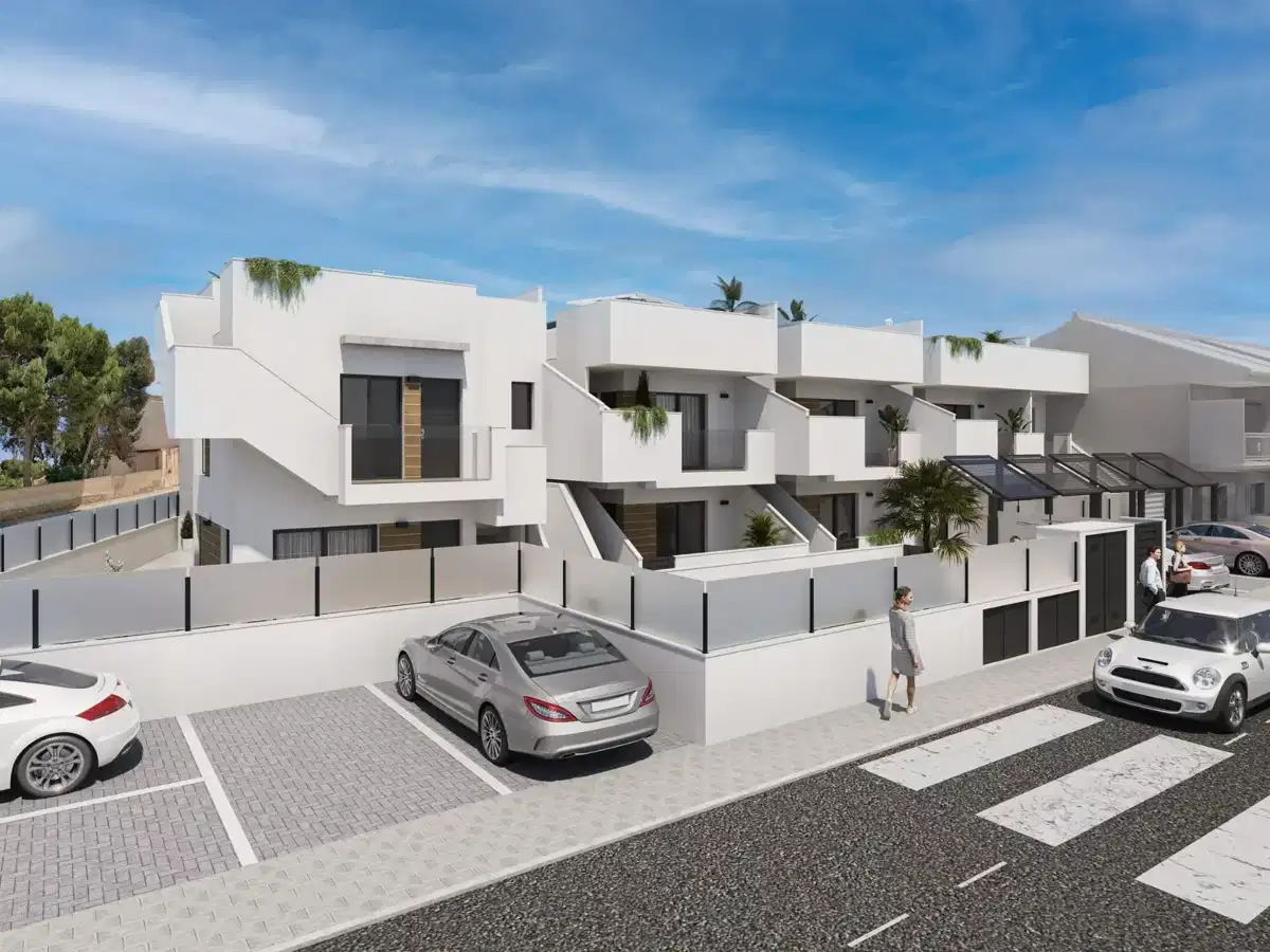3-Bedroom, 2-Bathroom Modern Bungalow in San Pedro del Pinatar Near the Sea