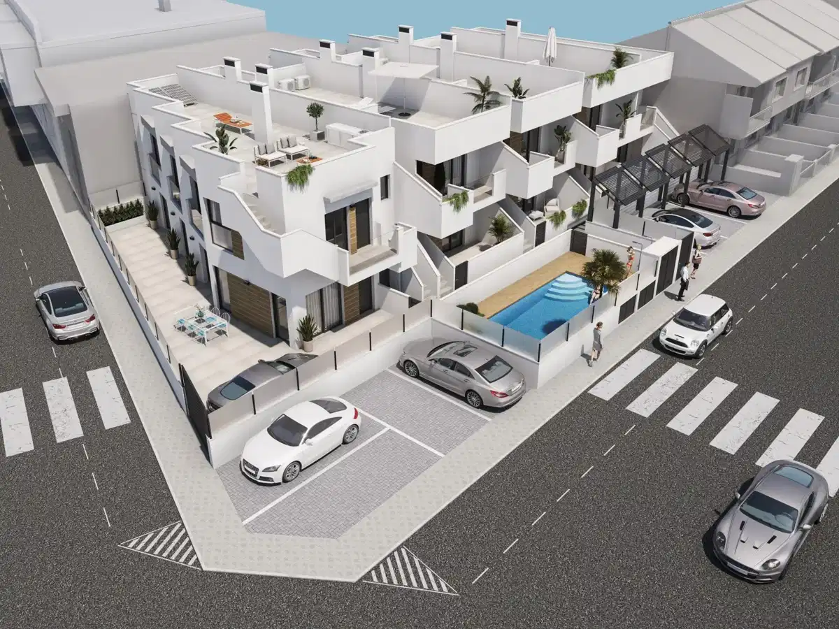 1-Bedroom, 1-Bathroom Top Floor Bungalow in San Pedro del Pinatar – Modern Comfort Near the Sea