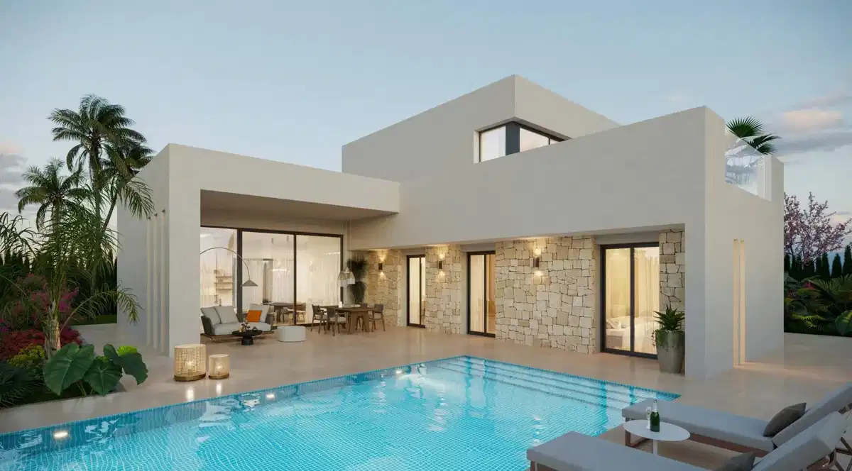 4-Bedroom, 3-Bathroom Villa on Expansive Rustic Plot in Aspe