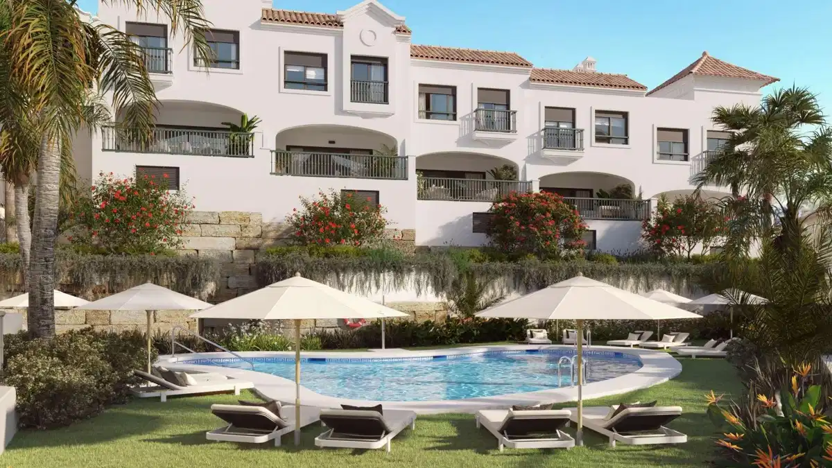 3-Bedroom, 2-Bathroom Modern Mediterranean Townhouses with Sea and Golf Views in Estepona