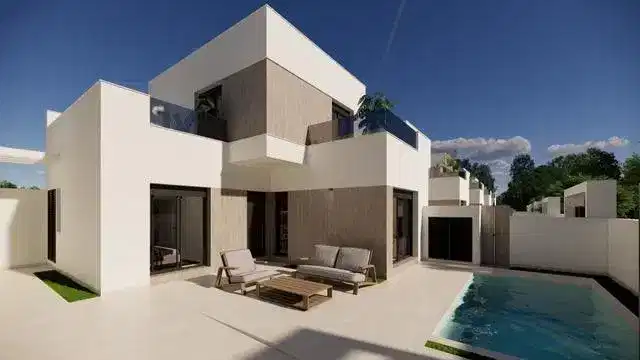 3-Bedroom, 2-Bathroom Villa with Private Pool and Modern Design in San Fulgencio